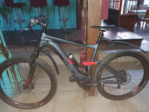 Super E Bike Cube Black Orange