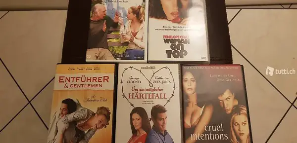Komödien, Liebesfilme, Romanzen Paket 4 sehr gross