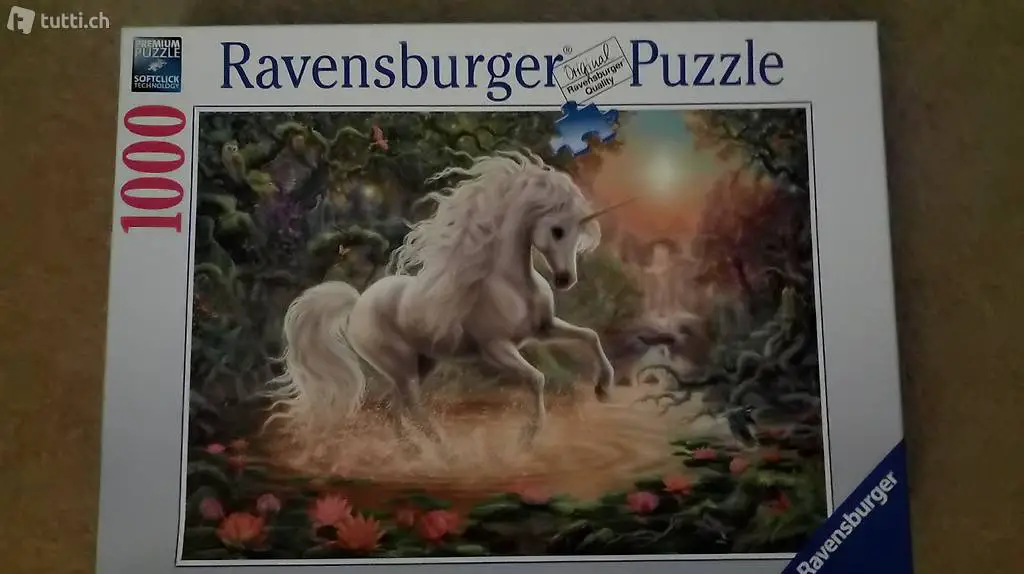 Puzzle Ravensburger Mystisches Einhorn