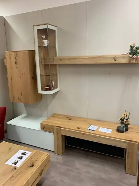  Wohnkombination V-Solid in Wildeiche Breite 300 cm von Vogla