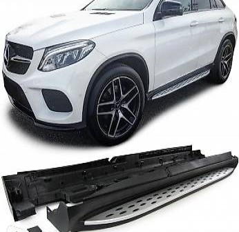  Alu Trittbretter Mercedes GLE Coupe / C292