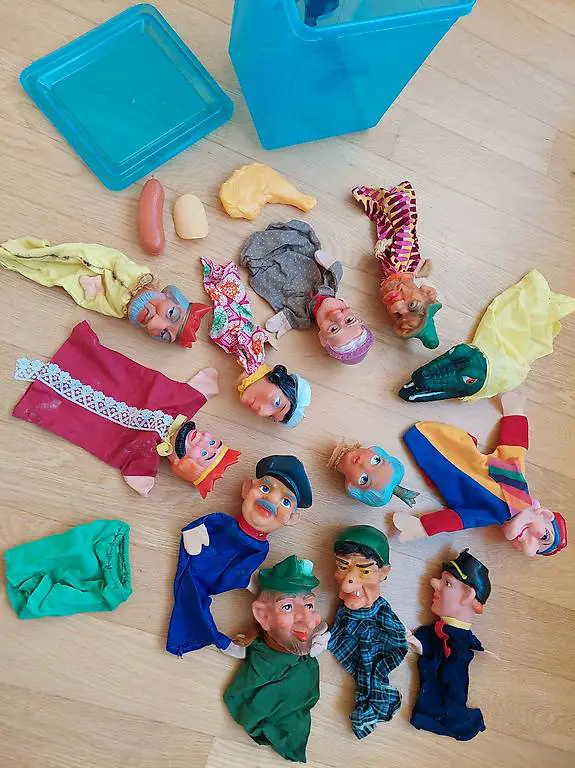 Kasperlifiguren, Stoff/Kunststoff Kasperl Kasperlitheater