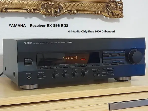 y a m a h a   receiver  rx-396 rds  black inkl. fb anleitung