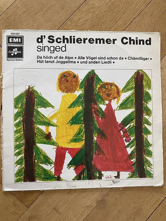 d" Schlieremer Chind singed LP