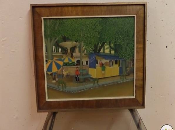 Alfred Quillet Carouge place du Marché peintre carougeois