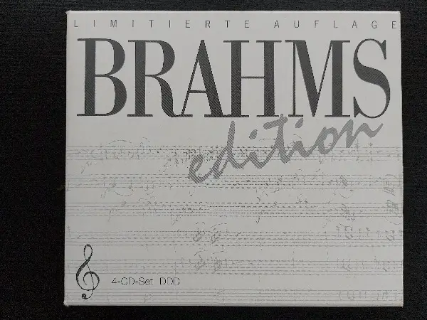 CD Brahms edition 4 CDs