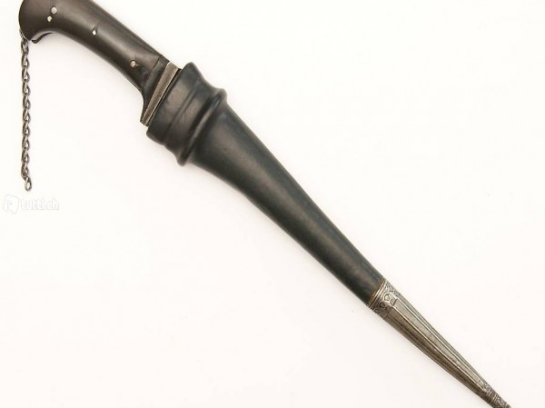  Antiker Dolch, Klinge aus Wootz - Para-I-Tutti, Pesh-Kabz