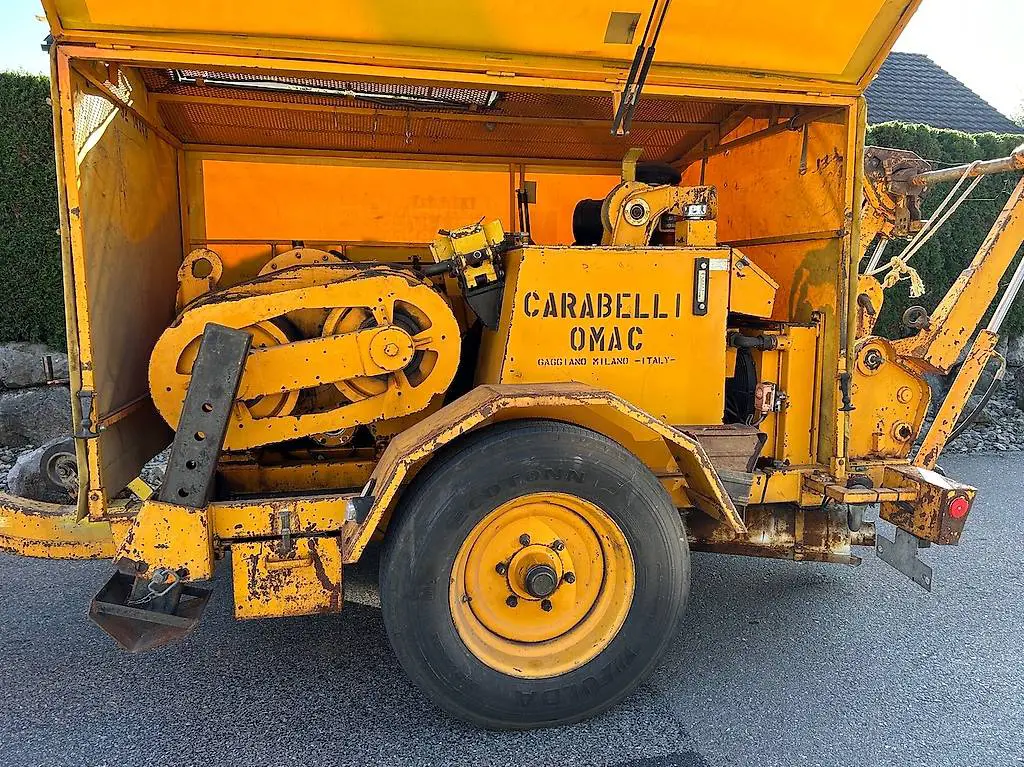 Seilwinde Kabelzugmaschine Carabelli OMAC Winde S70