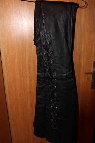 2 Paar neue Damen Motorradhosen Leder