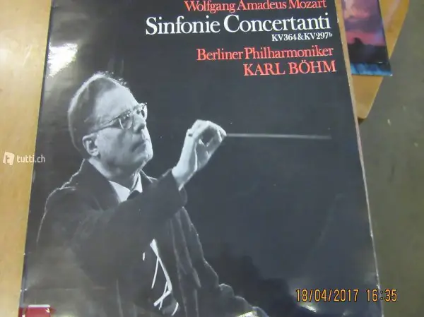  Wolfgang Amadeus Mozart Sinfonie Concertanti