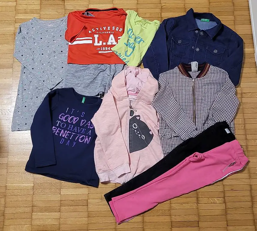 Kleiderset für Girls, Gr. 110/116