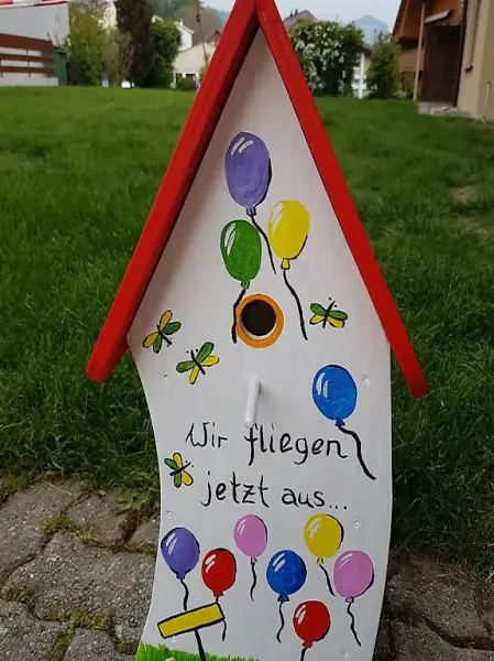 Vogelhäuschen, Vogelvilla, Nistkasten