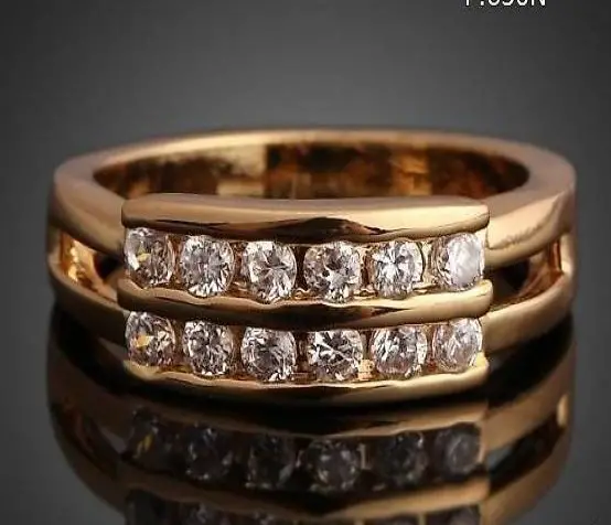 630N Zirkon Elementen Promis Ring