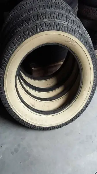 4 gebrauchte Oldtimer - Reifen Firestone 5.25-21 4-ply 35%