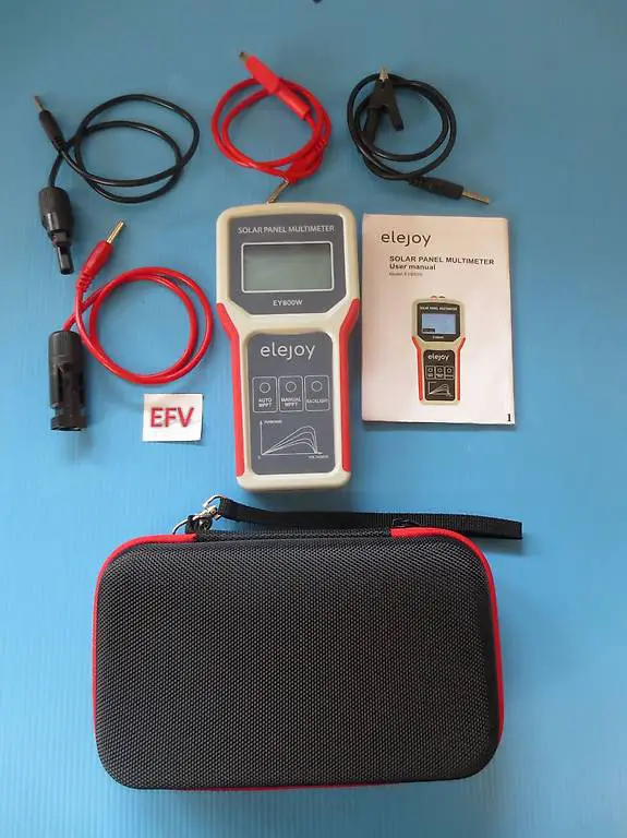 Solarpanel Tester Prüfen sie Ihre Panel bis 800 Watt mit MC4