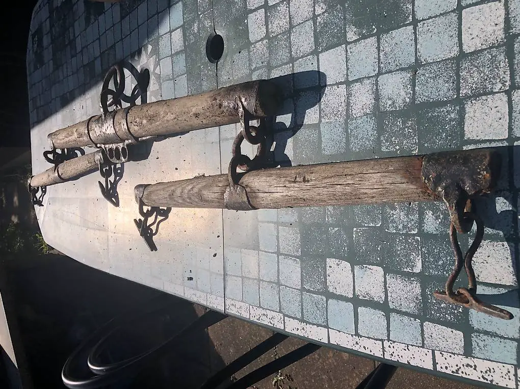 Pferde Gespann Waage, Schwengel