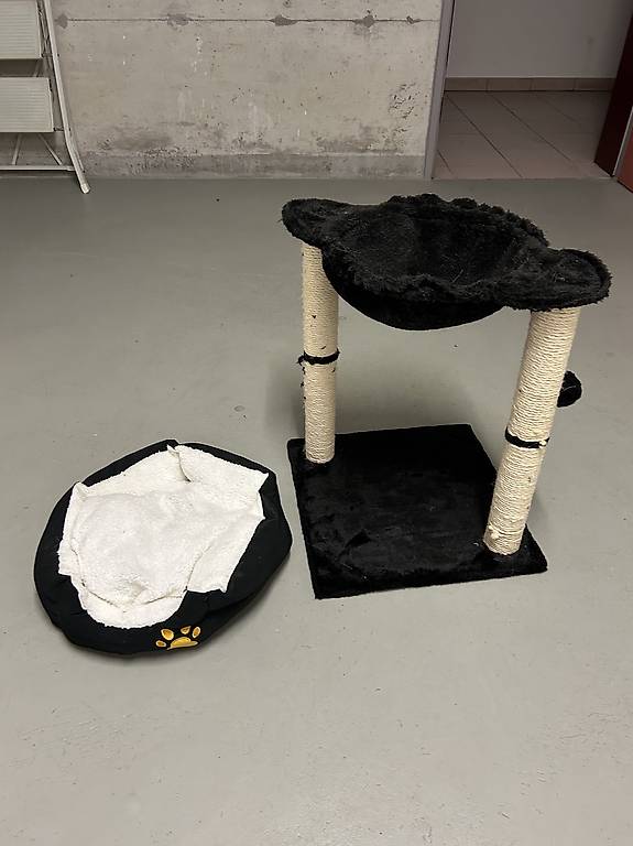 Cuccia gatto e tira graffi