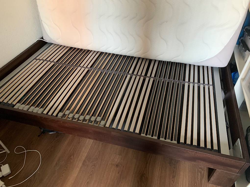 Massiv Buche Bettgestell