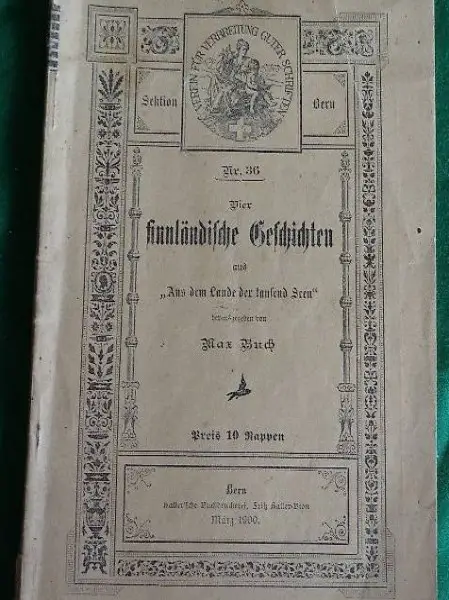 finnlandische Geschichten RARITÄT 1900