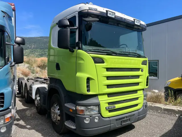 SCANIA, R480, Chassis-Kabine