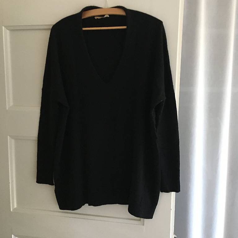 Schwarzer Cashmere Pulli von Fogal