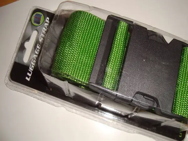 Koffer-Band / Luggage Strap / Koffer-Gurt grün