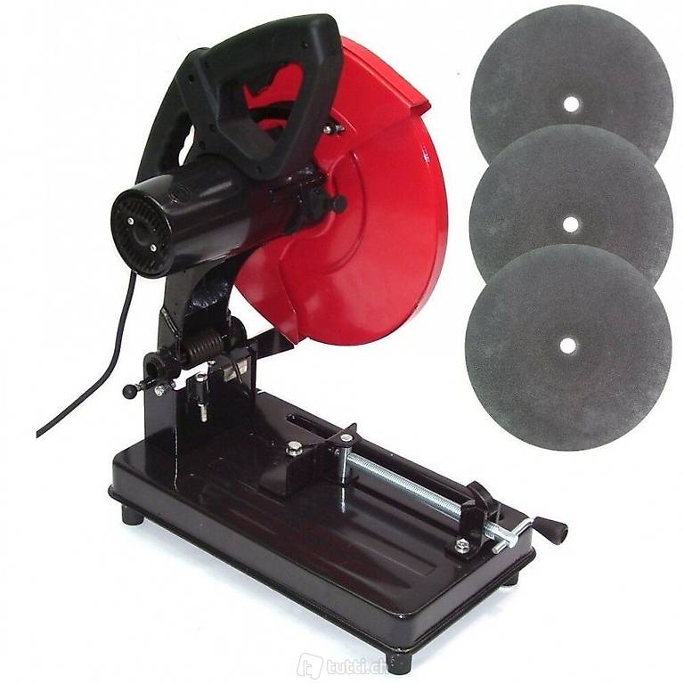  Metalltrennsäge + 3 Trennscheiben Ø-Scheibe: 355 Mm