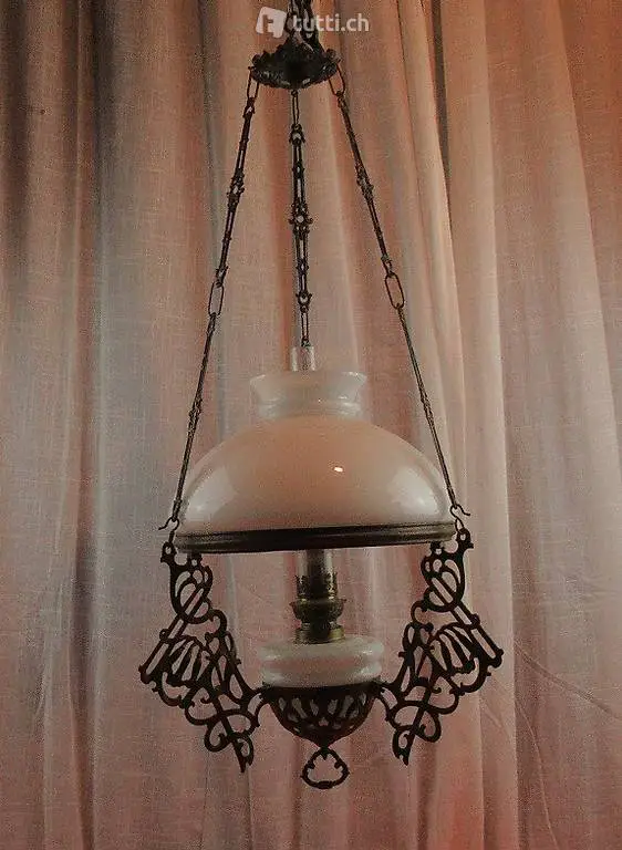  Deckenlampe Petroleum Jugendstil