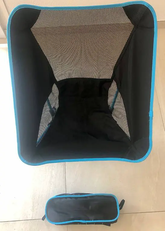Ultralight Campingstühl blau
