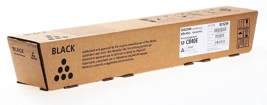 Ricoh SP C840dn, SP C842dn black Toner, 841259, SP C840E