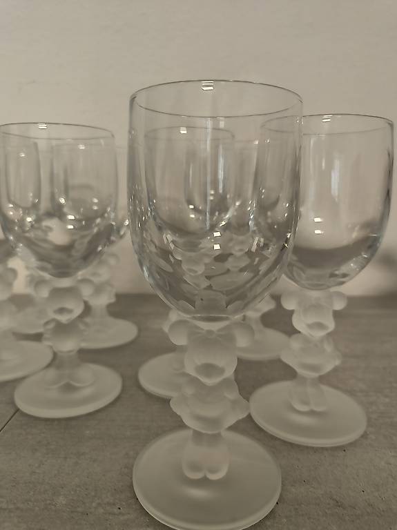 Weinglas Micky und Minni