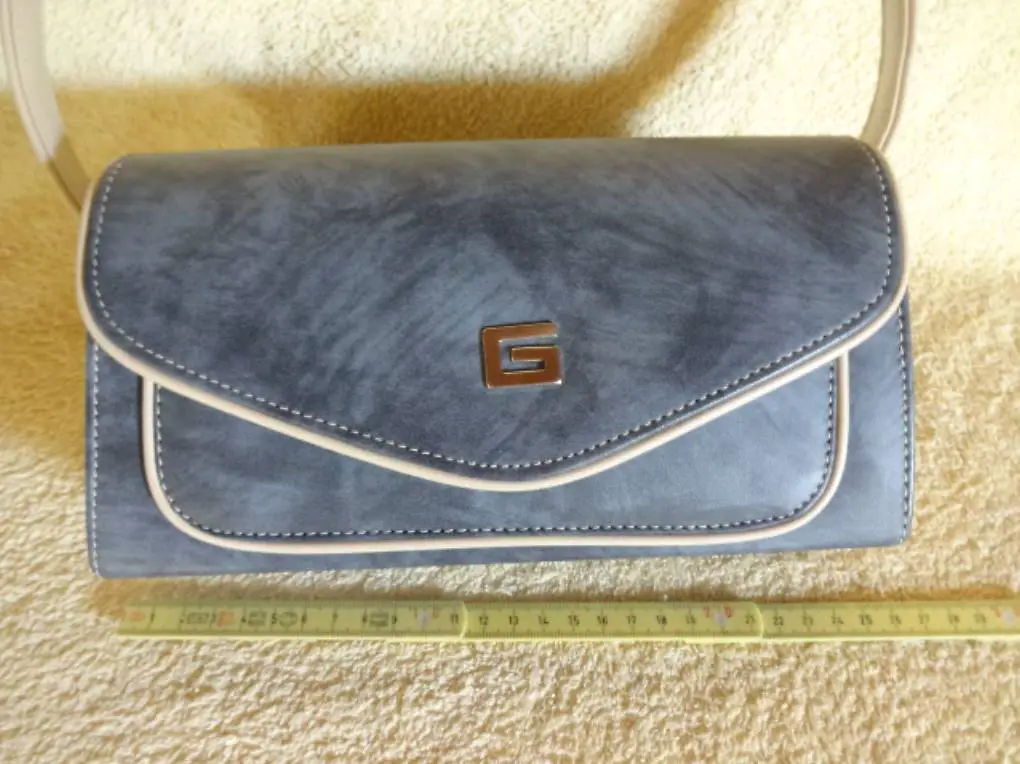 Handtasche / Damen-Tasche / Täschchen jeansblau