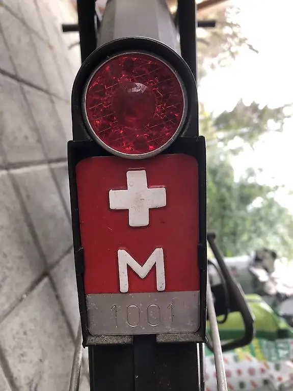 Militär / Velo / Fahrrad / Militärrad mit Sagosche