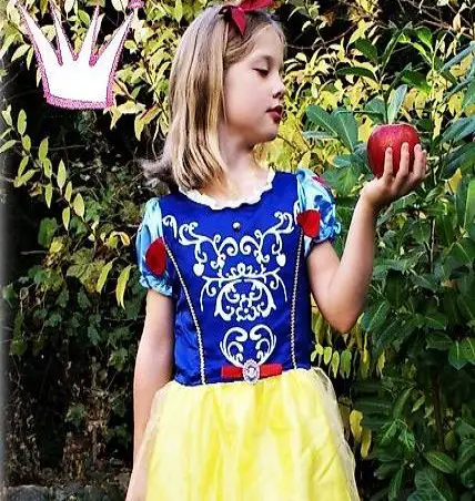  Prinzessin Schneewittchen Kostüm, NEUWARE Mädchen, Gr. 128