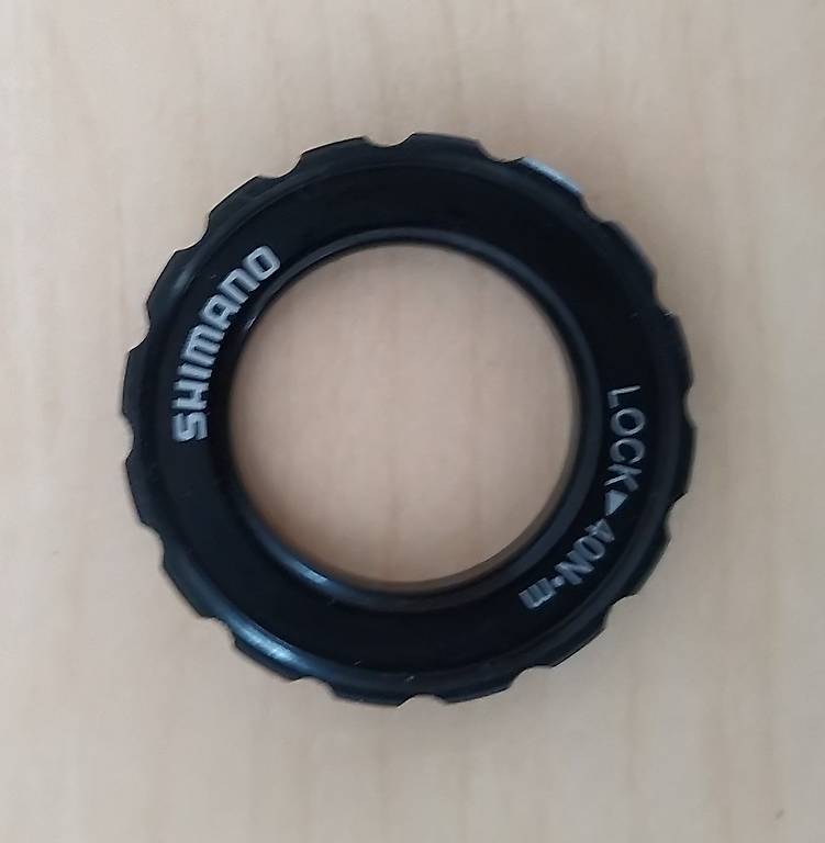 NEU Verschlussring Shimano Center Lock Ring für Steckachsen
