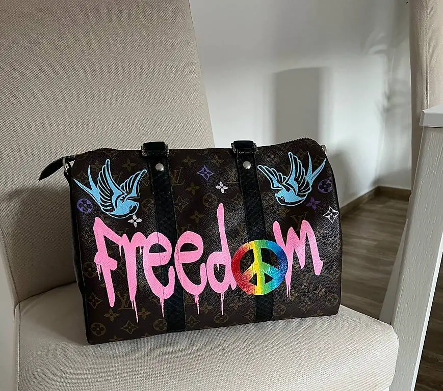 LV Louis Vuitton Philip Karto Speedy 35