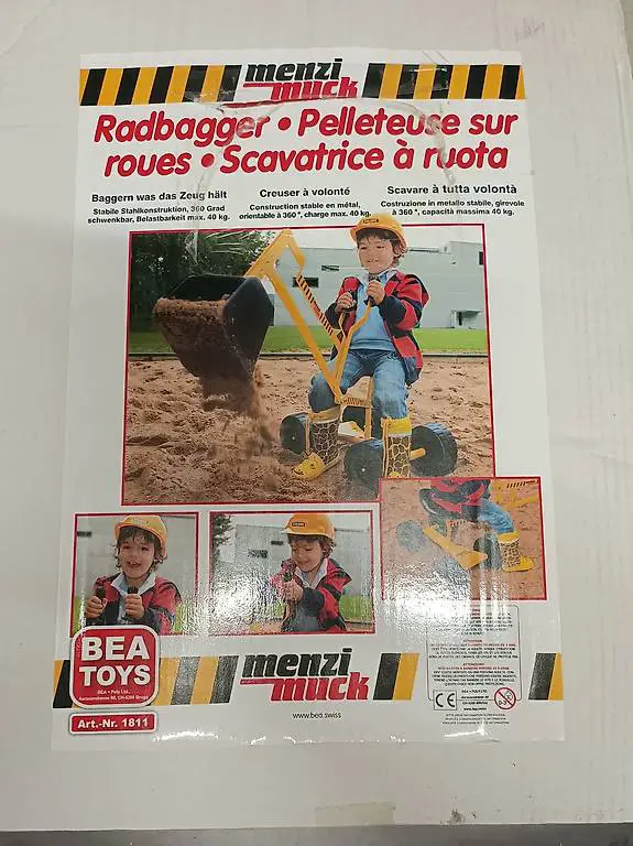 Radbagger Menzi Muck Bea Toys OVP