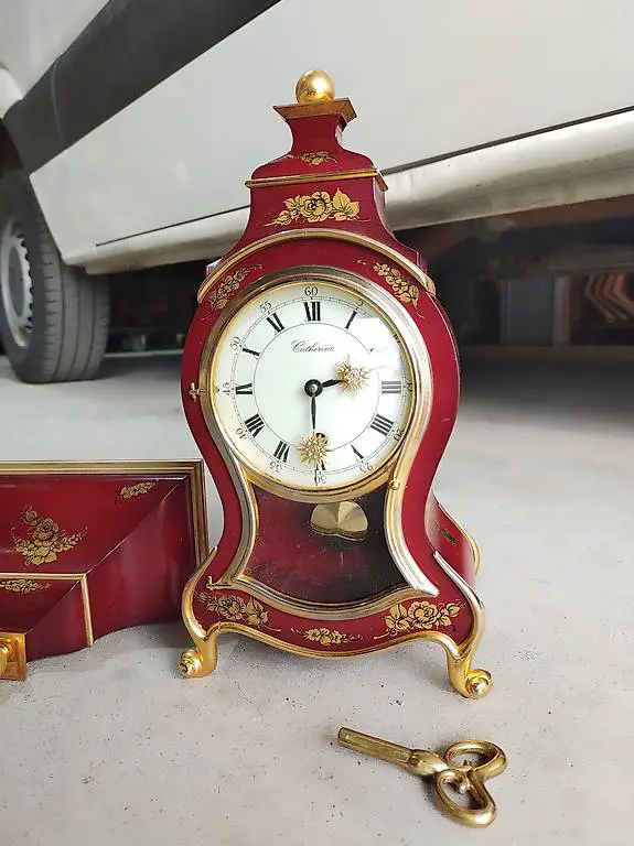 Neuenburger Uhr Pendeluhr Pendule Catharina Wanduhr Standuhr