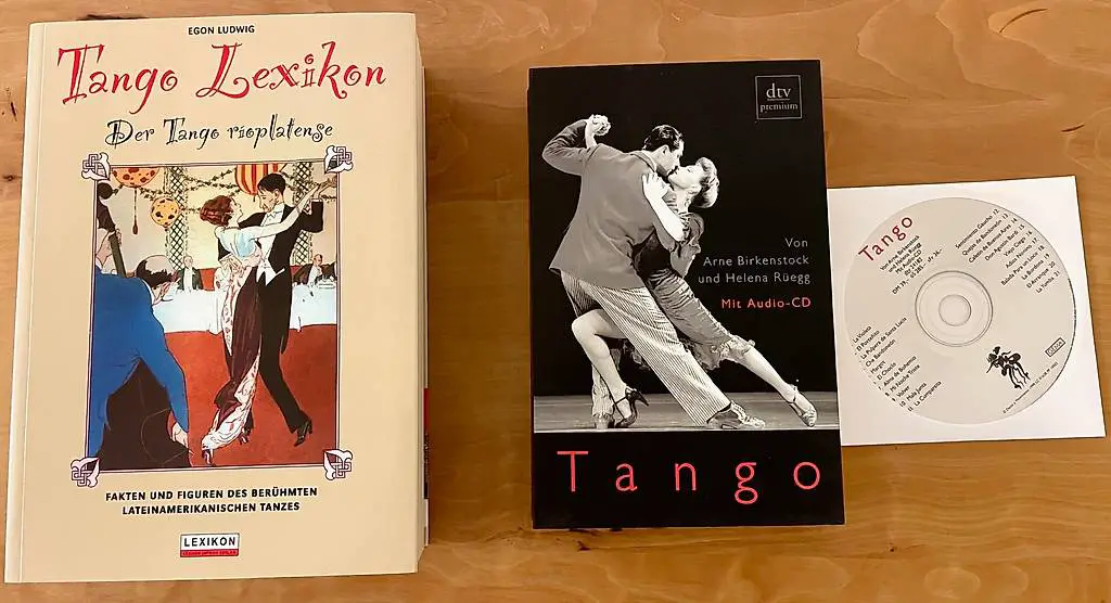 tango: tango lexikon sowie buch über tango-tanz (mit cd)