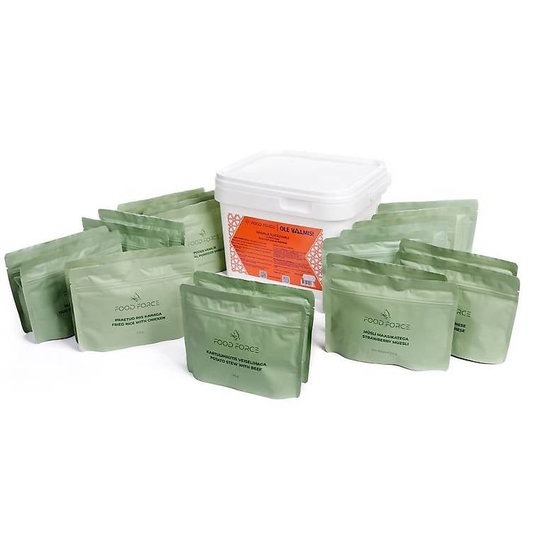 Food Force "A Week"s Food Supply" - 21 Mahlzeiten