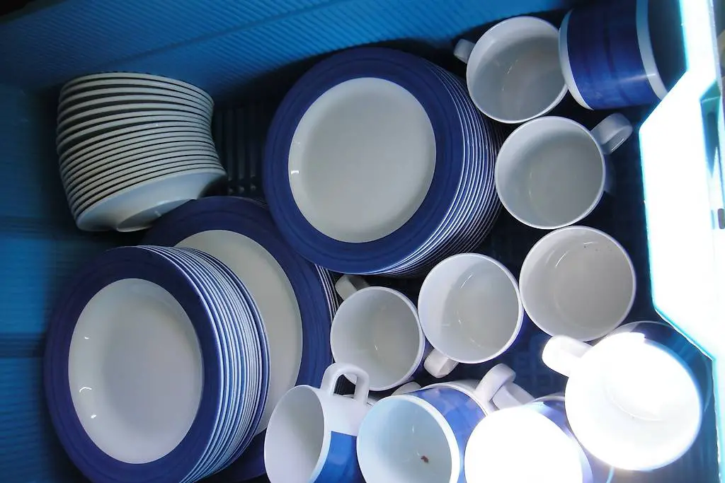 Camping Geschirr Melamin NEU