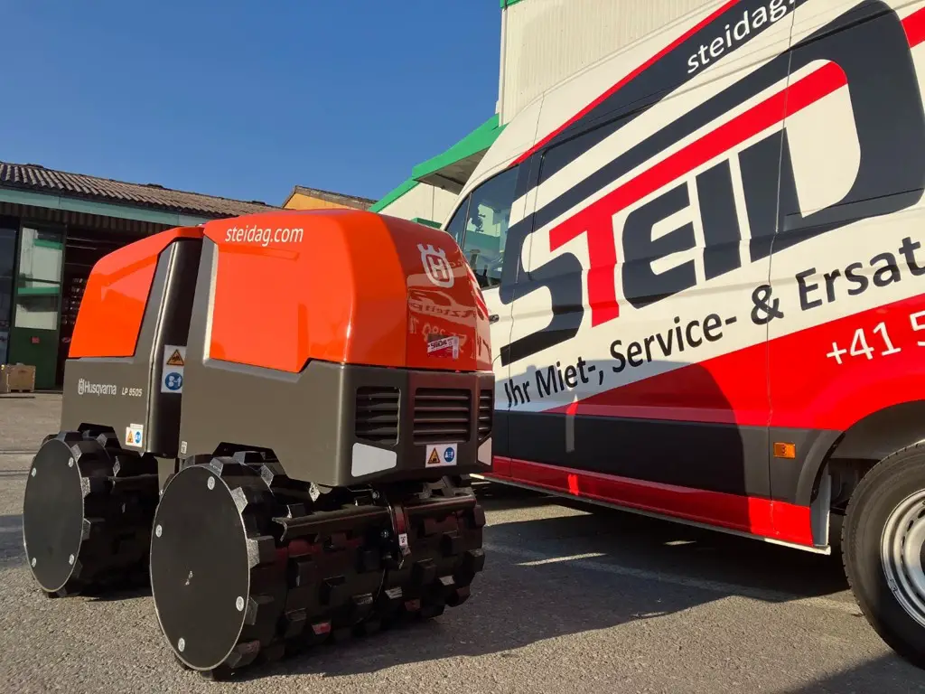 Husqvarna Grabenwalze LP 9505 mit Kubota Dieselmotor