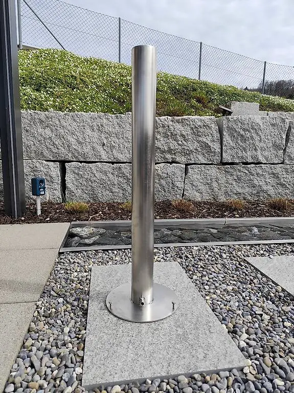 Wasserspiel Edelstahlsäule 81cm