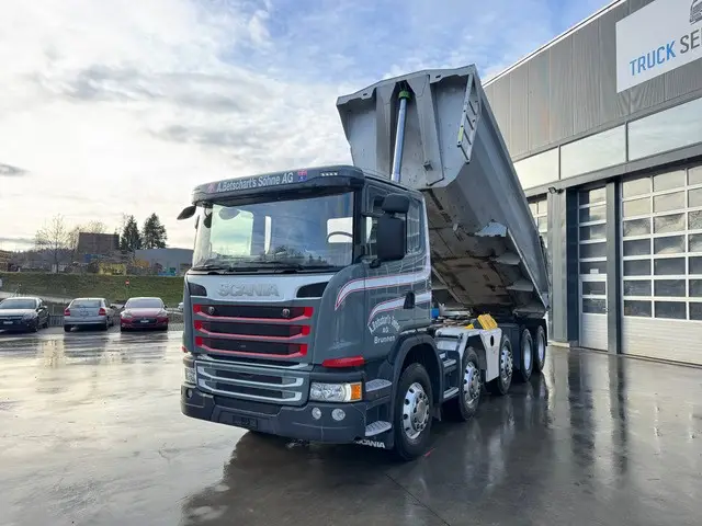 SCANIA, G490, Rückwärtskipper