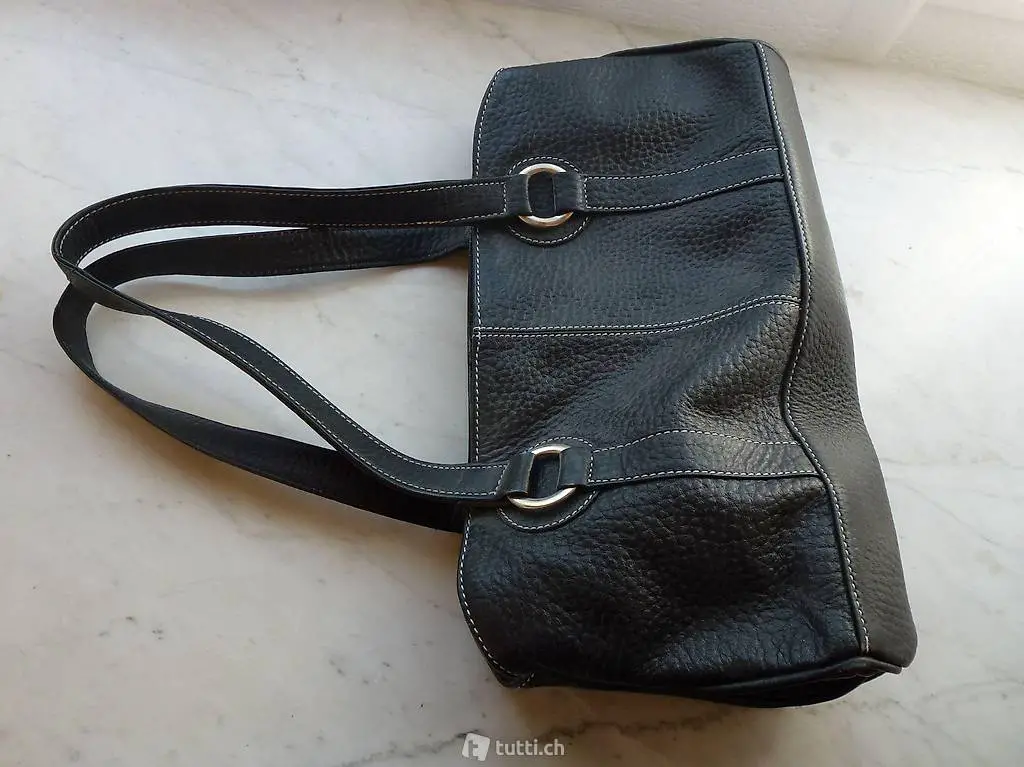 Handtasche schwarz ca. 35 x 20 cm