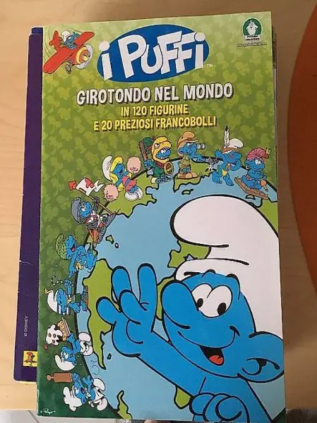 Album figurine Puffi, Preziosi Collection