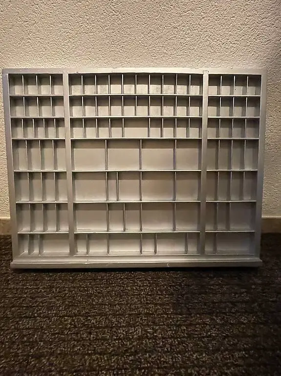 Setzkasten silber