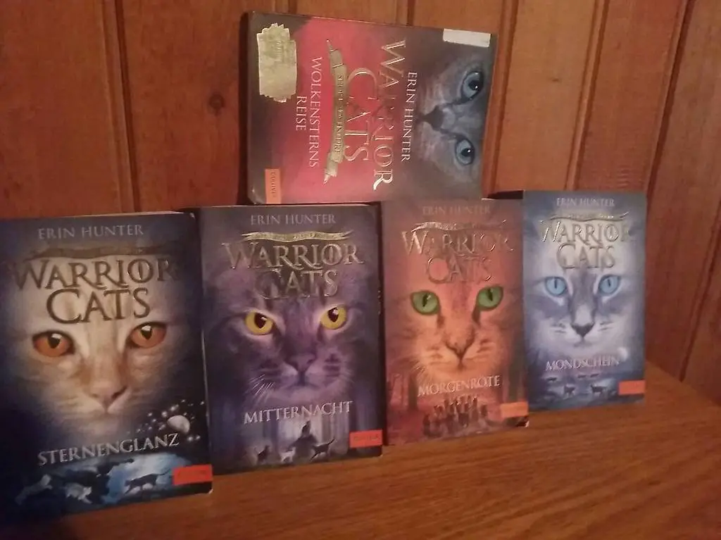 5 Warrior Cats Bücher, Mädchen-Lieblingsbücher