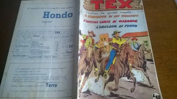 TEX ALBO D"ORO da LIRE 50 ORIGINALI