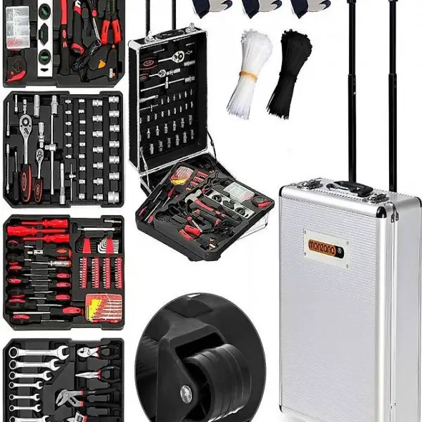  Werkzeugkoffer XXL gefüllt Set 899tlg Qualitätswerkzeug